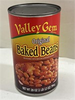 (12x Bid) Valley Gem 28 Oz Baked Beans