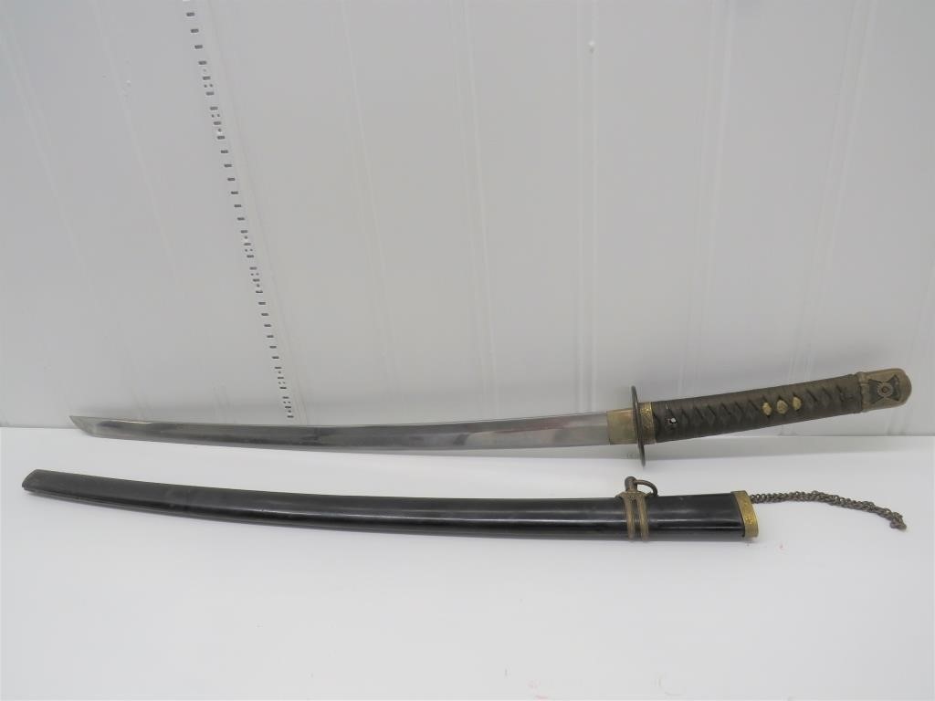 WWII Japanese Naval Officers Kai-Gunto Sword and