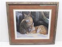 Large Framed Limited Edition Print, “Winter Tryst