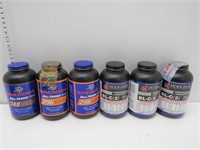 (6 Cans) Winchester and Hodgdon Smokeless Powder