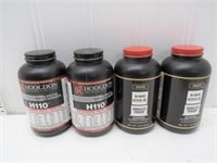(4 Cans) Hodgdon and IMR Pistol and Shotshell