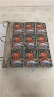 Binder of 146+/- Basketball Stars and Rookie