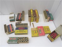 Assorted Ammunition, Fired and Primed Brass –