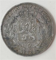 1873 BIG SILVER COIN