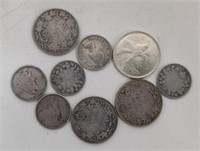 SILVER COINS LOT CANADA