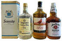 Variety Pack of Spirits (4 Bottles)