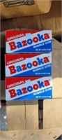 Lot of 3-Bazooka Original Throwback Bubble Gum