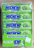 Box of  HI-CHEW FRUITY CANDY GREEN APPLE