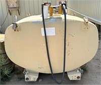 600 Gal Fuel Tank - Red Diesel Fuel