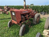 IH Cub Tractor with Cultivator