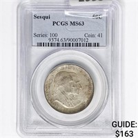 1926 Sesquicentennial Half Dollar PCGS MS63