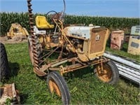 IH Cub Tractor with Sickle Bar Mower