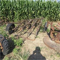 Massey-Harris 4-Bottom Plow, Pull-type