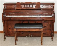 Winter & Company Upright Piano w/ Bench