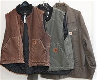Men's Carhartt Vests & Jacket (3)