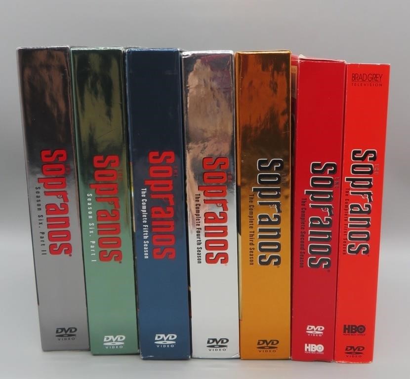 Complete 6 Season DVD's  "The Sopranos"