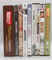 John Wayne & Western Classic DVD's - Large Group