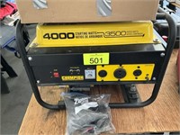 Champion 4000/3500 Watt Generator, Like New