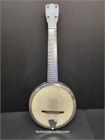Rare Dixie 1950's Chrome Banjo Ukulele
