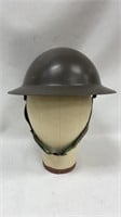 WW1 US Doughboy Helmet With Chinstrap & Liner