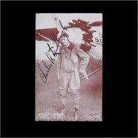 Charles A. Lindbergh Signed Card