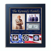 John, Edward, & Robert Kennedy Signed Dollar Bill