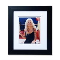 Pam Anderson Signed 8 x 10 with Richard Branson