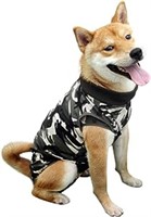 New-Dog Recovery Suit Abdominal Wound-LG