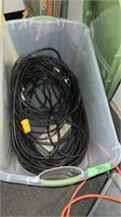 Tote of Electrical  Wire