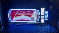 Budweiser neon sign brand new