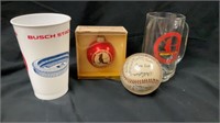 St Louis Cardinals Cups, Ornament, Baseball