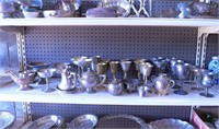 Silver Plated Tumblers and Cordial Dishes
