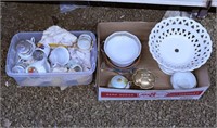 2 Boxes of Miscellaneous Creamers and Sugar bowls