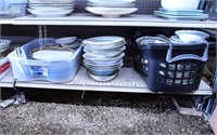 Shelf of Miscellaneous Plates - All Sizes