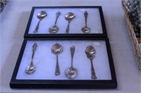 Silver Plate Sugar Spoon Displays (8 Sugar