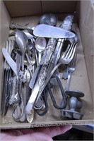 Miscellaneous Silver Ware and Kitchen Utensils