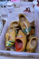 Box of Wooden Clogs