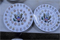 4 Presidential Plates; 2 Lincoln & 2 Jimmy Carter