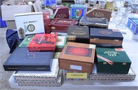 Approximately 35 Cigar Boxes