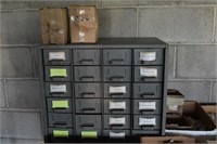 Hardware Organization Box with Upholstery Brads