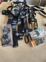 Various ropes, straps and belts
