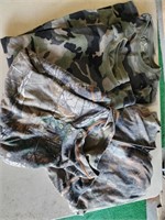 Size 3XL camouflage thermal shirt and jacket