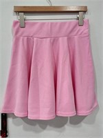 ($24) Sinono Basic Stretchy Solid Flared skirt, L