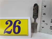 Vintage Mickey Mouse Childs Fork