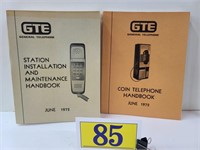 1972 GTE Coin Telephone Maintenance Book