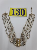 Freirich Fancy Beaded Necklace 16"