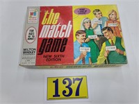 Vintage Milton Bradley  The Match Game USA