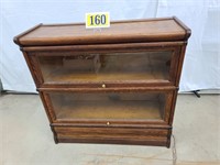 Antique 2 Section Bookcase - R H Macy New York