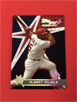 2001 Topps Stars Albert Pujols Rookie Card