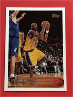 1996 Topps Kobe Bryant Rookie Card #138 Lakers